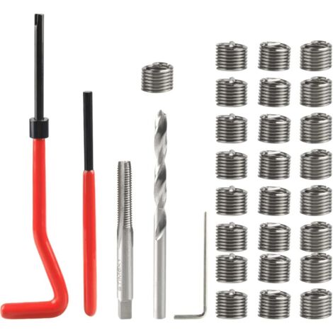 Kit Di Riparazione Filettature M6 X 1Mm - Sealey Trm6 Nuovo