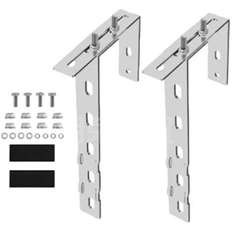 MR.R Set Di 2 Ganci Portaplacca In MDF Per Sublimazione - Rettangolari 28x10 Cm, Bianchi - 3