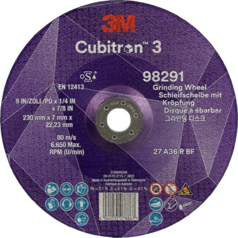 Cubitron 98291 Disque à ébarber Diamètre 230 mm Ø de perçage 22.23 mm 10 pc(s)