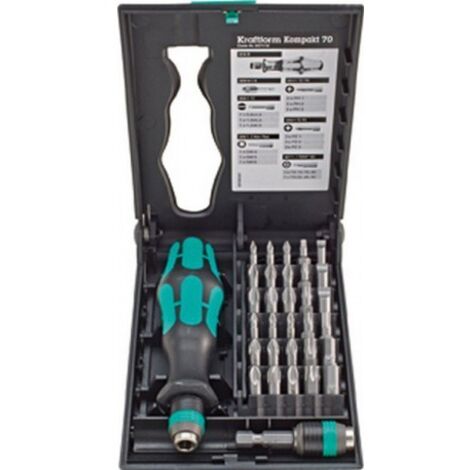 Coffret Embout Vissage : 32 Outils Port Embout + Adap + Embout Kk70 (1/5)