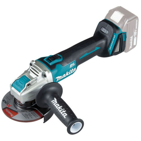 Makita – Meuleuse d'angle 18V DGA521ZX1 – Moteur Brushless – Vitesse 8500 min⁻¹ – Disque 125 mm – Technologie XPT pour conditions difficiles (1/10)