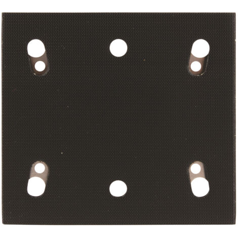 Makita – Plateau de ponçage auto-agrippant 112 x 102 mm – Compatible ponceuses vibrantes BO4555 et BO4565 – Maintien efficace des abrasifs (1/3)