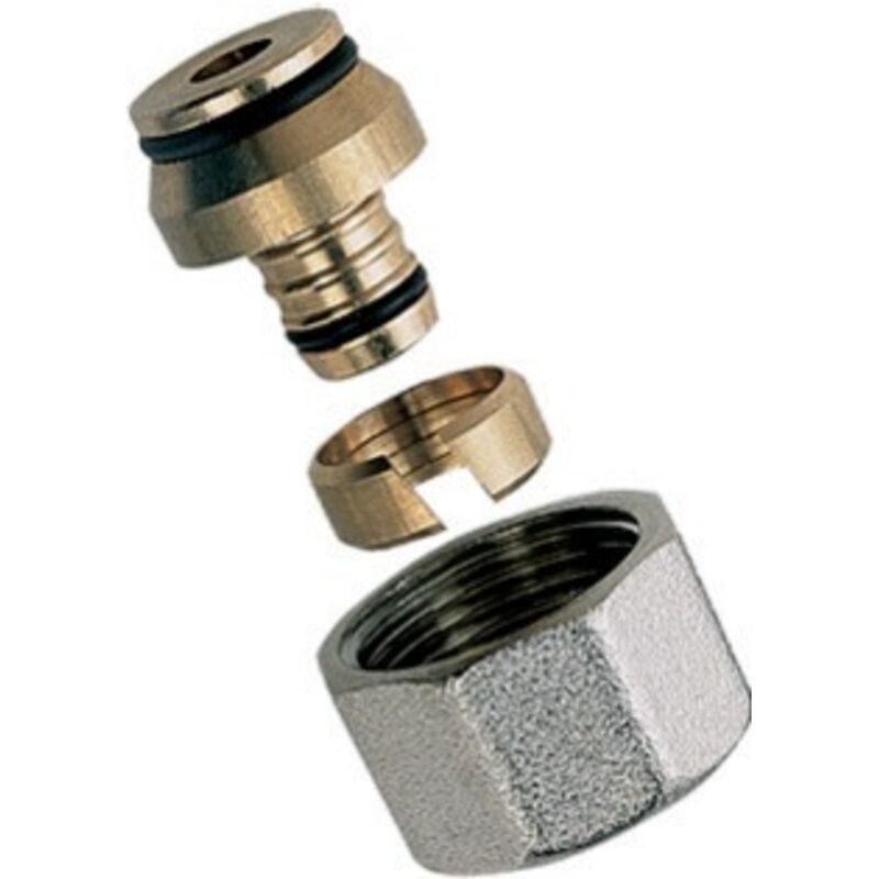 Raccordo A Vite Pipetec - Passaggio Da Tubo Composito In Alluminio 26x3mm A Filettatura Maschio Da 3 4 - Foto 8