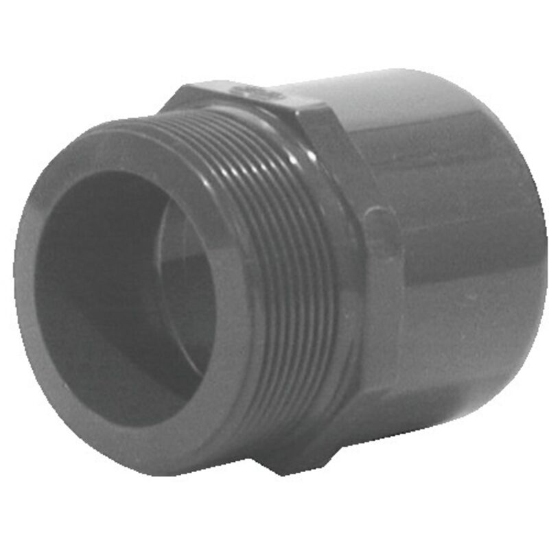 Conector Macho Roscado Conector de hierro - presión de PVC macho roscado - hembra para pegar ...