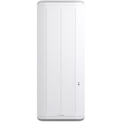 Radiador eléctrico conectado a inercia Ecuador 3 Vertical Blanco H.1124 mm x l.468 mm - 1000W