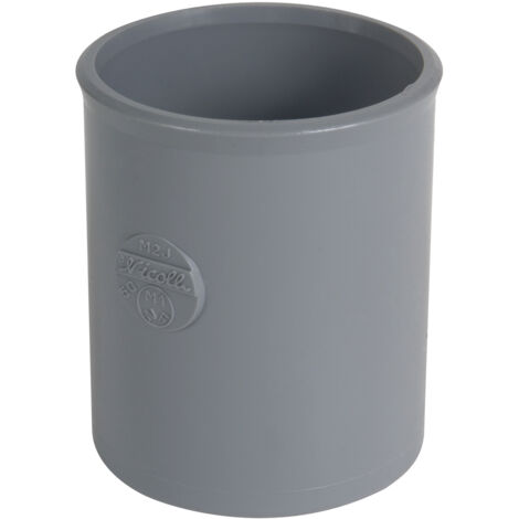 Manguito de PVC para drenaje hembra hembra Ø63