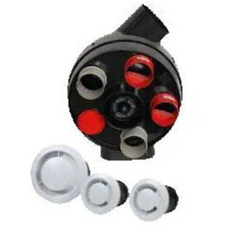 Kit VMC autoajustable modelo Penta, Vape, 4 boquillas y 3 bocas