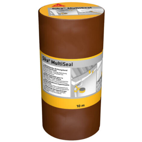 Banda de sellado autoadhesiva en frío Sika Multiseal 30 cm x 10 m Terracota - Sika