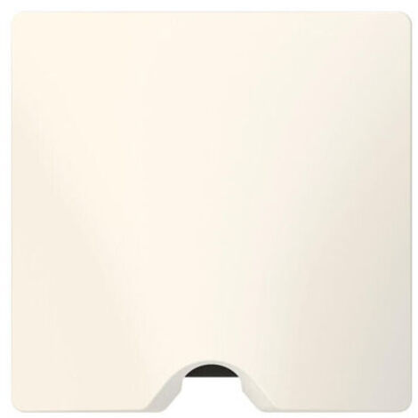 Salida de cable IP21 Dooxie - completa con placa acabado blanco
