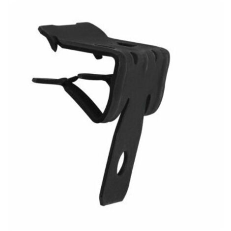 Caja de 100 - Mordazas horizontales para cable o colgador r�pido - Clip de fijaci�n r�pida en IPN y viga met�lica - Zincado Ø6,3 - separaci�n 10 a 15mm