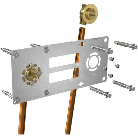 Kit Robifix - conector de soldar - distancia entre ejes 150 - hembra 15x21 Ø14