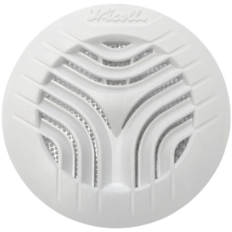 Rejilla de ventilación redonda simple para tubo de PVC D.125