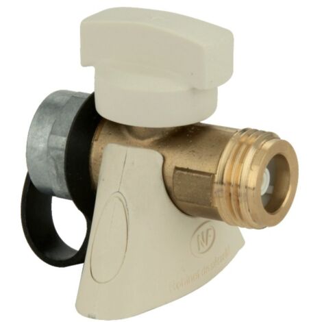 ROAI (Llave de gas con cierre automático integrado) Macho - Macho 15X21 - calibre 12
