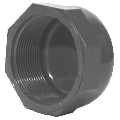 Tapón de PVC a presión hembra roscado 40X49