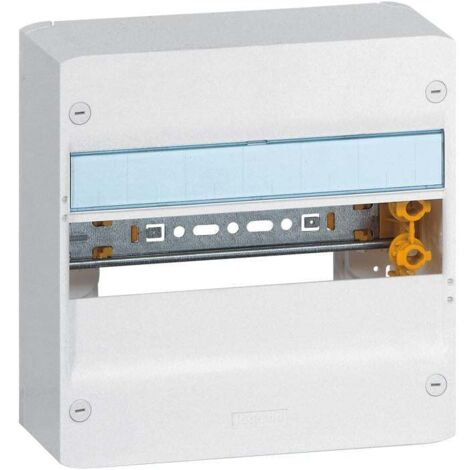 Coffret Drivia 13 modules 1 rangée IP30 IK05 - Blanc RAL9003 - 401211 - LEGRAND