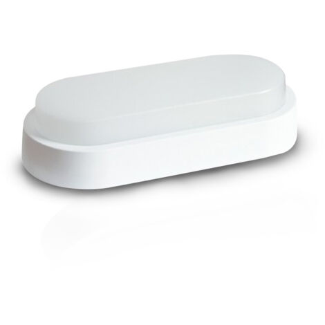 Plafón LED empotrado ovalado OVALIE Ø230 x 105 x 55mm 3000K Blanco cálido