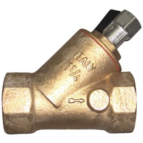 Filtro de tamiz con grifo de enjuague - Cartucho de acero inoxidable - Macho - Macho BSP 40x49