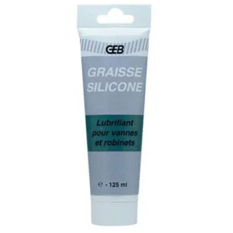 GRASA DE SILICONA PARA GRIFOS TUBO 125ML GEB - 515521