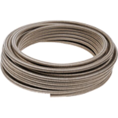 TUBO ONDULADO INOXIDABLE EN CORONA Acero inoxidable AISI 316L 25m - Ø12