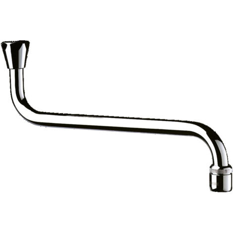 Becero de fregadero inferior horizontal Conexiones F 1/2"(15x21) - Longitud: 200mm