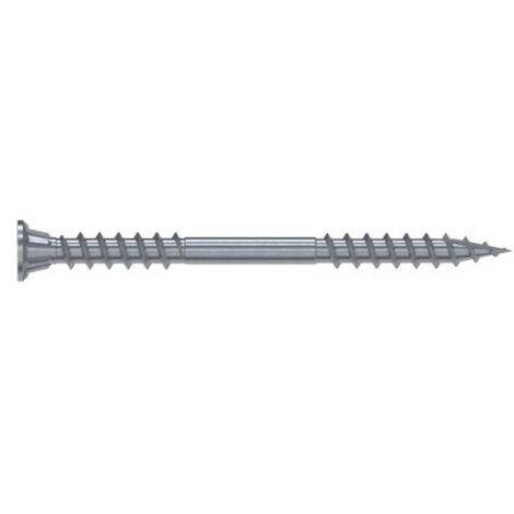 Vis de revestimiento de madera - Cabeza avellanada - Doble rosca y rosca parcial - Punta tipo 17 - Torx - Impreg®+ 8x48mm - T20 - Caja de 250