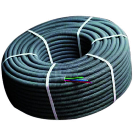 Conducto eléctrico prefabricado ICT Ø20 - 4x1.5² - Rollo de 100m Azul - Rojo - Negro - Verde/Amarillo