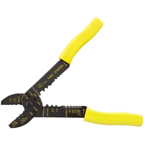 Alicates De Crimpar Maruto Hasegawa AT-168 - 220 Mm, Para Cortar Y Doblar Cable