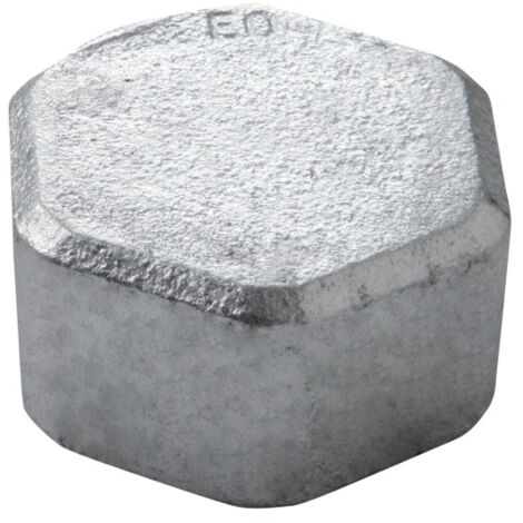 Tapón de fundición galvanizada hembra con cabeza hexagonal 15x21 (1/2)