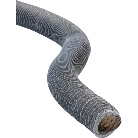 Conducto de PVC flexible desnudo - Circular Ø80 - 6m