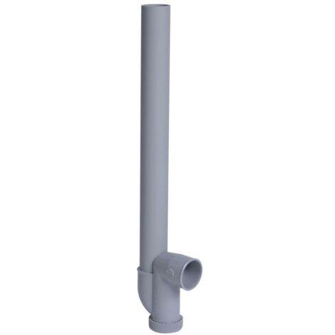 Máquina de sifón para lavadora de PVC salida horizontal Ø40