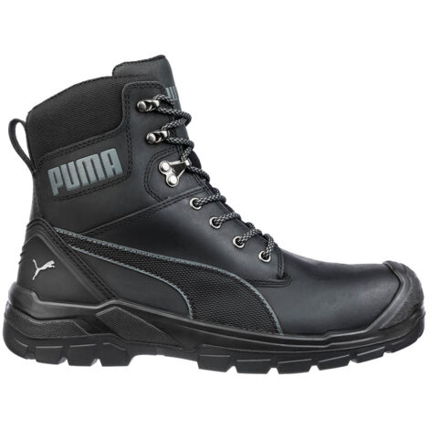 Zapatos de seguridad altos Puma Conquest BLK CTX High S3 SRC HRO WR - - Negro (1/5)