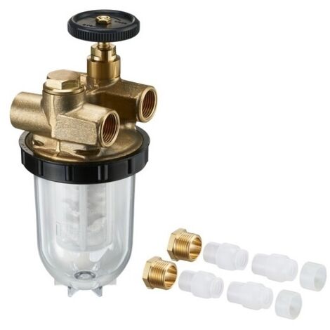 FILTRO DE ACEITE COMBUSTIBLE DC 3/8 '' FF T.NICKELE con ABRAZADERAS (1/2)