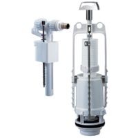 Conjunto completo de mecanismo de descarga de agua Ancoflow silencioso e interrumpible