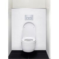 Cubierta de soporte de soporte Décofast Blanco satinado