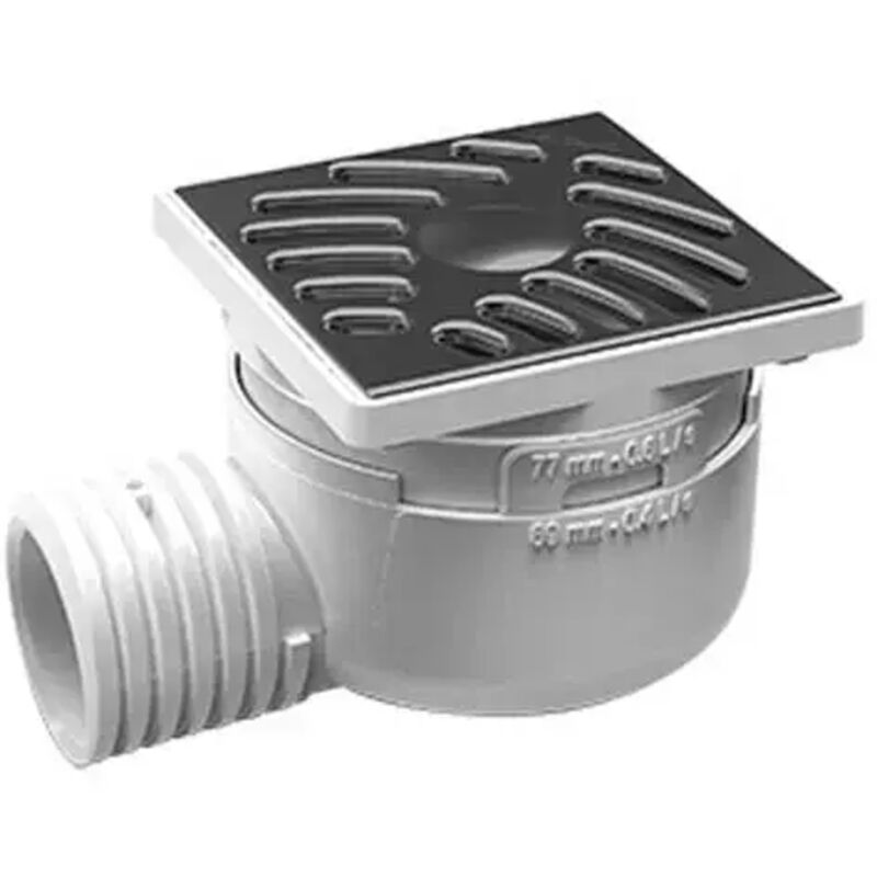 Siphon De Sol En Acier Inoxydable Anti-Odeur Carré De Salle De Bain Déchets Gate Égouttoir De Douche Avec Grande Calibre, 150 * 150Mm Siphon De Sol En Acier Inoxydable Anti-Odeur Carré De Salle De Bain Déchets Gate Égouttoir De Douche Avec Grande Calibre, 150 * 150Mm