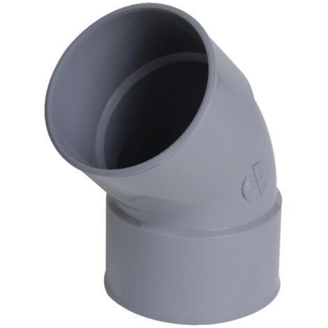 Gomito in PVC per scarico 45° Femmina Femmina ∅80