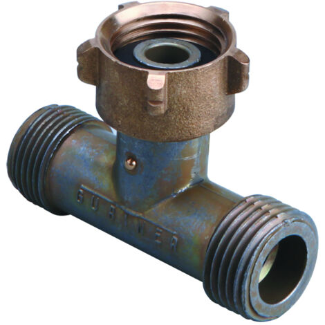 Tè di collegamento per bottiglie di gas butano-propano 20x150