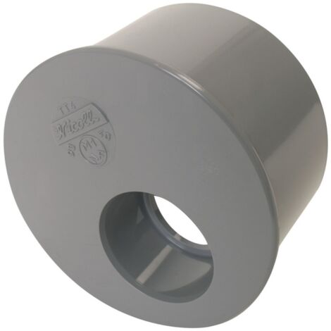 Tampone di riduzione PVC Scarico Maschio-Femmina 100X40