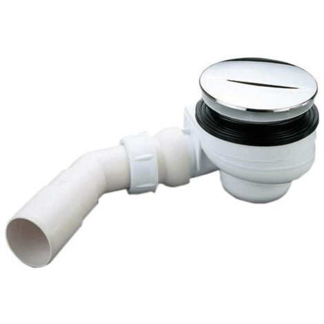 Scarico doccia Turboflow ad alta portata uscita orizzontale articolata ø90