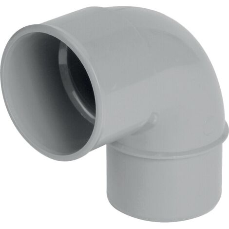 Gomito in PVC per scarico 90° maschio femmina ∅40