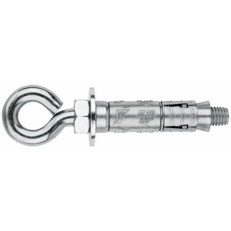 Ancoraggio per fissaggi medi in materiali pieni o vuoti - Spillo - Zamak M12 x 70 Ø20 - Confezione da 25
