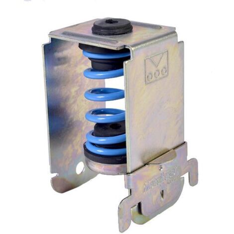 Confezione da 25 - Cavaliere acustico METALFASE - sospensione a molla ad alte prestazioni F45/47 - H.88mm 30DB - 15 a 30kg