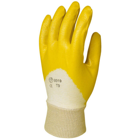 Guanti In Nitrile Giallo 12 Paia Taglia M – Protezione Meccanica Leggera, Categoria II, EN388