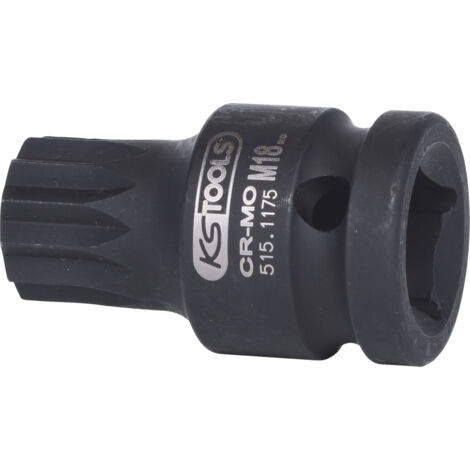 Bussole a urto corta 1/2 XZN®, M18 - L. 43 mm