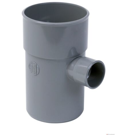 Culotte semplice ridotta PVC scarico 90° maschio femmina Ø100x40
