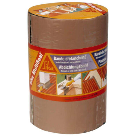 Striscia impermeabilizzante bituminosa SIKA SikaMultiSeal - Terracotta - 225mm x 10m
