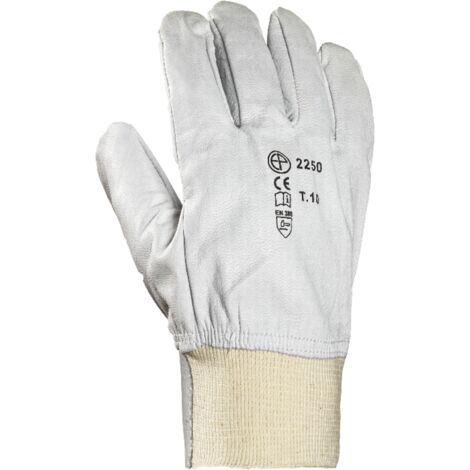 Jah 5080 - Guanti in nylon lavorato a maglia, 12 paia, peso medio