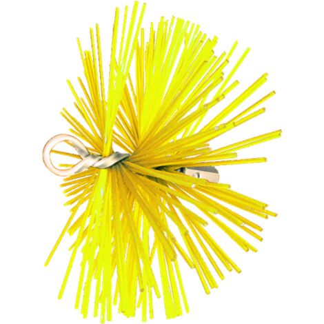 Riccio rotondo in nylon femmina per metallo Classic ø 150mm