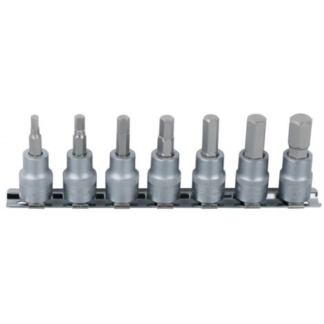 Binario di 7 punte per cacciaviti a 6 punte ULTIMATE 1/4'', 2,5 - 8 mm
