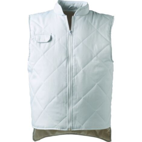 Gilet trapuntato da lavoro senza maniche ALBATROS - Bianco M - 44/46 (1/2)